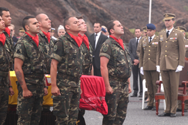 El Príncipe preside el funeral por los militares fallecidos en Afganistán