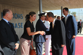 Inauguración del centro de comunicaciones y datos de la ONU para Operaciones de mantenimiento de Paz