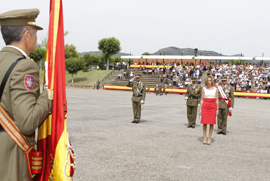 Entrega de Reales Despachos en la Academia General Básica de Suboficiales del Ejército de Tierra en Talarn (Lérida)