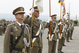 Entrega de Reales Despachos en la Academia General Básica de Suboficiales del Ejército de Tierra en Talarn (Lérida)