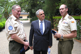 González Elul cede el mando de EUTM-Somalia al coronel Michael Beary