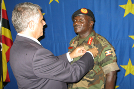 González Elul cede el mando de EUTM-Somalia al coronel Michael Beary