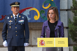 Alocución de la ministra de Defensa