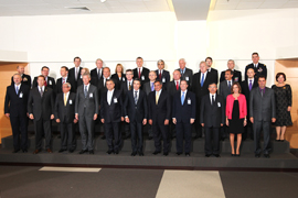 Foto de familia de los ministros de Defensa de la OTAN