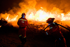 ARCHIVO: Esta foto no corresponde con la actuación de la UME en Fragas do Eume
