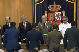 El Rey preside la clausura del XIII Curso de Estado Mayor