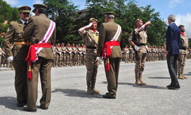 Jura de bandera en Munguía