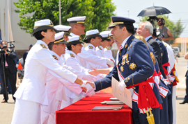 Entrega de los Reales Despachos a las nuevas promociones  de los Cuerpos Comunes de las Fuerzas Armadas.