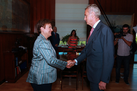 Kristalina Georgieva ,de nacionalidad belga,se integró en la comisión Europea en febrero de 2012