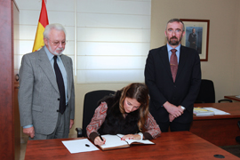 La subsecretaria inaugura el curso académico de la EMISAN