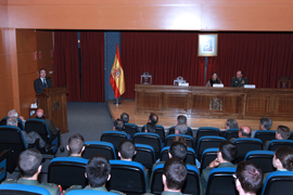 La subsecretaria inaugura el curso académico de la EMISAN