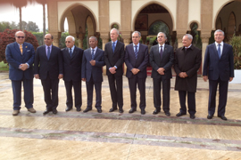 Pedro Morenés, en la reunión ministerial de la Iniciativa 5+5 en Rabat