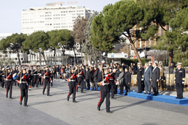 Dia de la Constitución. Homenaje a la Bandera