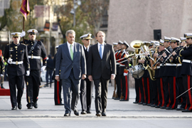 Día de la Constitución. Homenaje a la Bandera
