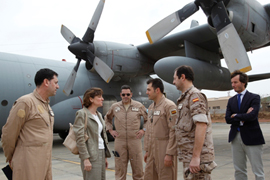 Llega a Dakar el avión desplegado en la misión de Malí