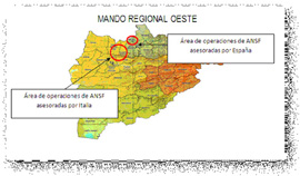 Mapa situación de las operaciones ‘Naweed 5’ y ‘Nishtar 32’