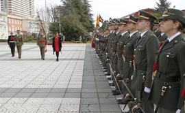 La subsecretaria preside el XXV Aniversario de la Unificación del Cuerpo Jurídico Militar
