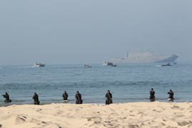 Desembarco de Infantes de Marina.