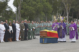 Funeral por los suboficiales de la Legión fallecidos en Almería