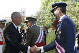 S.M. el Rey preside el Homenaje a quienes dieron su vida por España