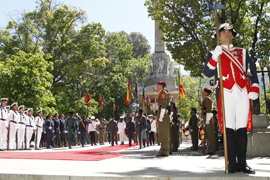 S.M. el Rey preside el Homenaje a quienes dieron su vida por España
