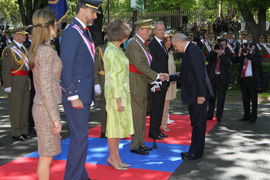 S.M. el Rey preside el Homenaje a quienes dieron su vida por España