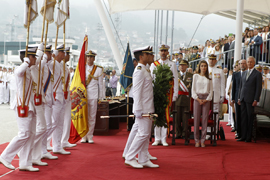 Entrega de Reales Despachos a los nuevos oficiales de la Armada