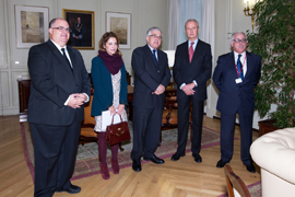 Saludan el Vicepresidente del Consejo del Poder Judicial,la Subsecretaria de Defensa y el Presidente de la Sala de lo Militar del Tribunal Supremo