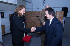 La subsecretaria visita el Centro Especial del Instituto Social de las FAS