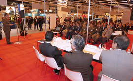 Defensa presenta en SICUR el proyecto 'Greenmar'