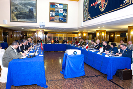 La iniciativa 5+5 está formada por Argelia,España,Francia,Italia,Libia,Malta,Marruecos,Mauritania,Portugal y Túnez.