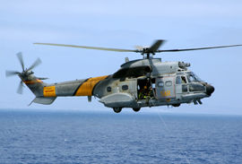 Localizado el helicóptero del SAR hundido en Canarias