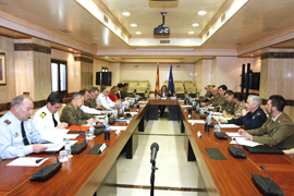 La subsecretaria preside la reunión del Consejo de Personal de las FAS