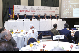 Pedro Argüelles inaugura una jornada sobre la industria de Defensa