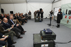 Puesto de mando avanzado de la dirección operativa de la emergencia