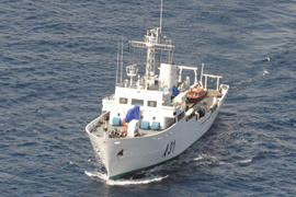 El ‘Malaspina’ se une a la búsqueda del helicóptero siniestrado en Canarias