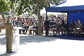 El Rey preside el 250 aniversario de la Academia de Artilleria
