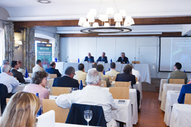 El ministro de Defensa, Pedro Morenés, clausura el XXVI Seminario Internacional de Seguridad y Defensa organizado por la Asociación de Periodistas Europeos (APE).