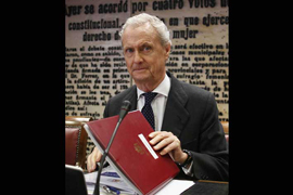 Comparecencia del ministro de Defensa, Pedro Morenés.