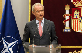 Pedro Morenés recibe al comandante supremo de la OTAN en Europa