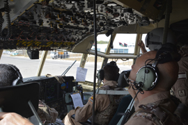 Aeropuerto de Mitiga,en Trípoli (Libia)