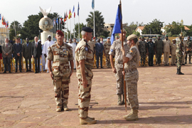 El general García-Vaquero releva en el mando de EUTM-Malí al general francés Marc Rudkiewicz