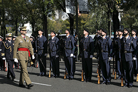S.M. El Rey Felipe VI ha clausurado esta mañana, en el CESEDEN, el acto central que pone punto final a la celebración del 50 aniversario de la creación del centro.