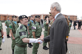 Morenés preside el LXI aniversario de la BRIPAC