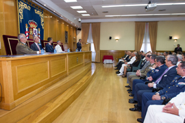 El Rey clausura el XVI Curso de Estado Mayor en el CESEDEN