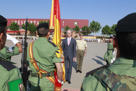 El ministro de Defensa, Pedro Morenés, preside el acto conmemorativo del 75 aniversario del empleo de cabo 1º .