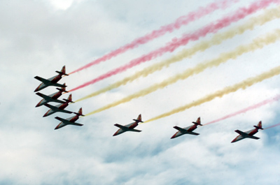 Día de la Fiesta Nacional - Patrulla Águila