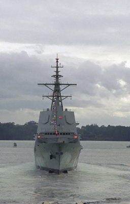 SSMM LOS REYES PRESIDIRÁN LA ENTREGA DE LA BANDERA DE COMBATE A LA FRAGATA 'ALMIRANTE JUAN DE BORBÓN'