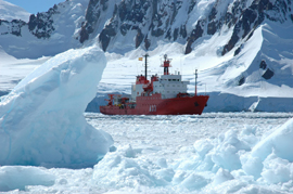 El buque de investigación oceanográfica de la Armada española 'Hespérides'.