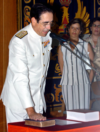 EL VICEALMIRANTE JOSÉ MARÍA TERÁN, NUEVO JEFE DEL ESTADO MAYOR CONJUNTO DE LA DEFENSA
